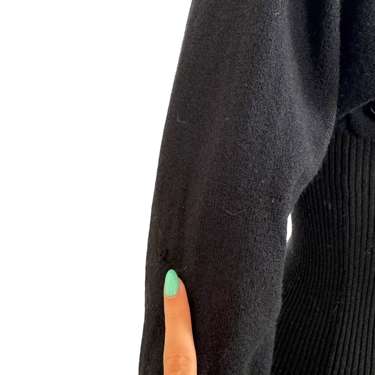 Dolce & Gabbana Black Knit Longsleeve Sweater
