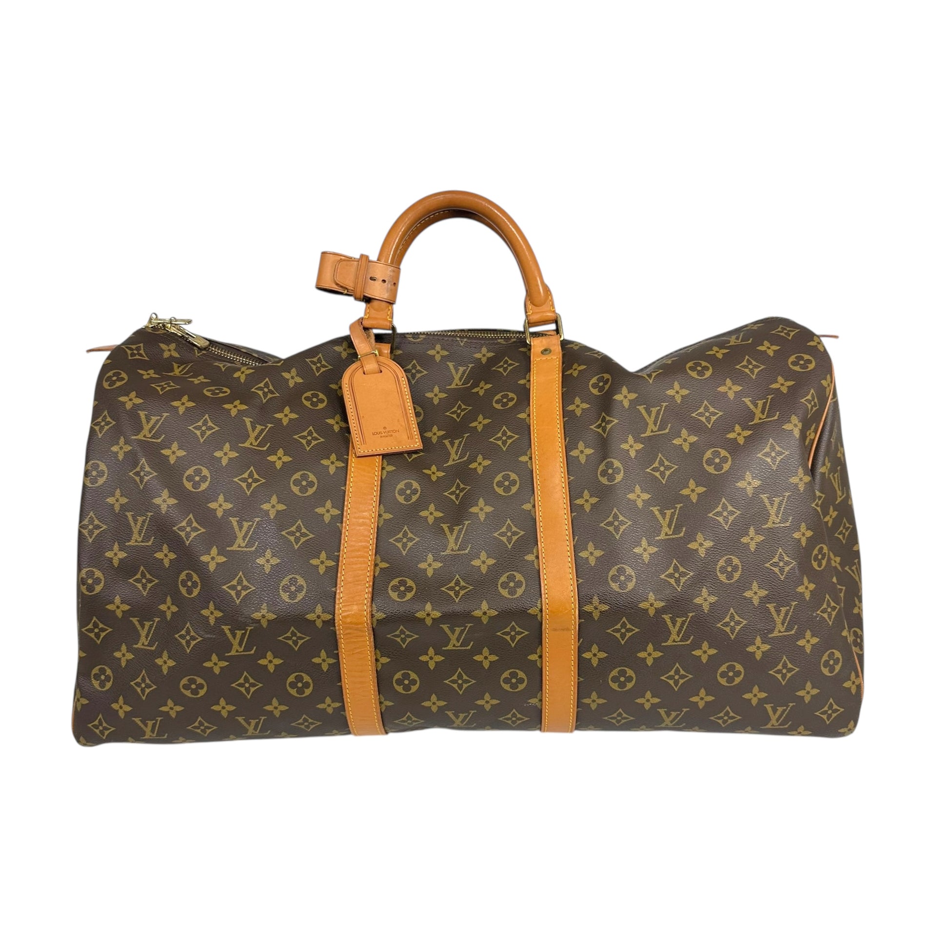 Louis Vuitton Classic Monogram Keepall 60 Duffle Bag - Outfit Repeater