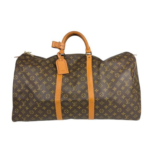 Louis Vuitton Classic Monogram Keepall 60 Duffle Bag