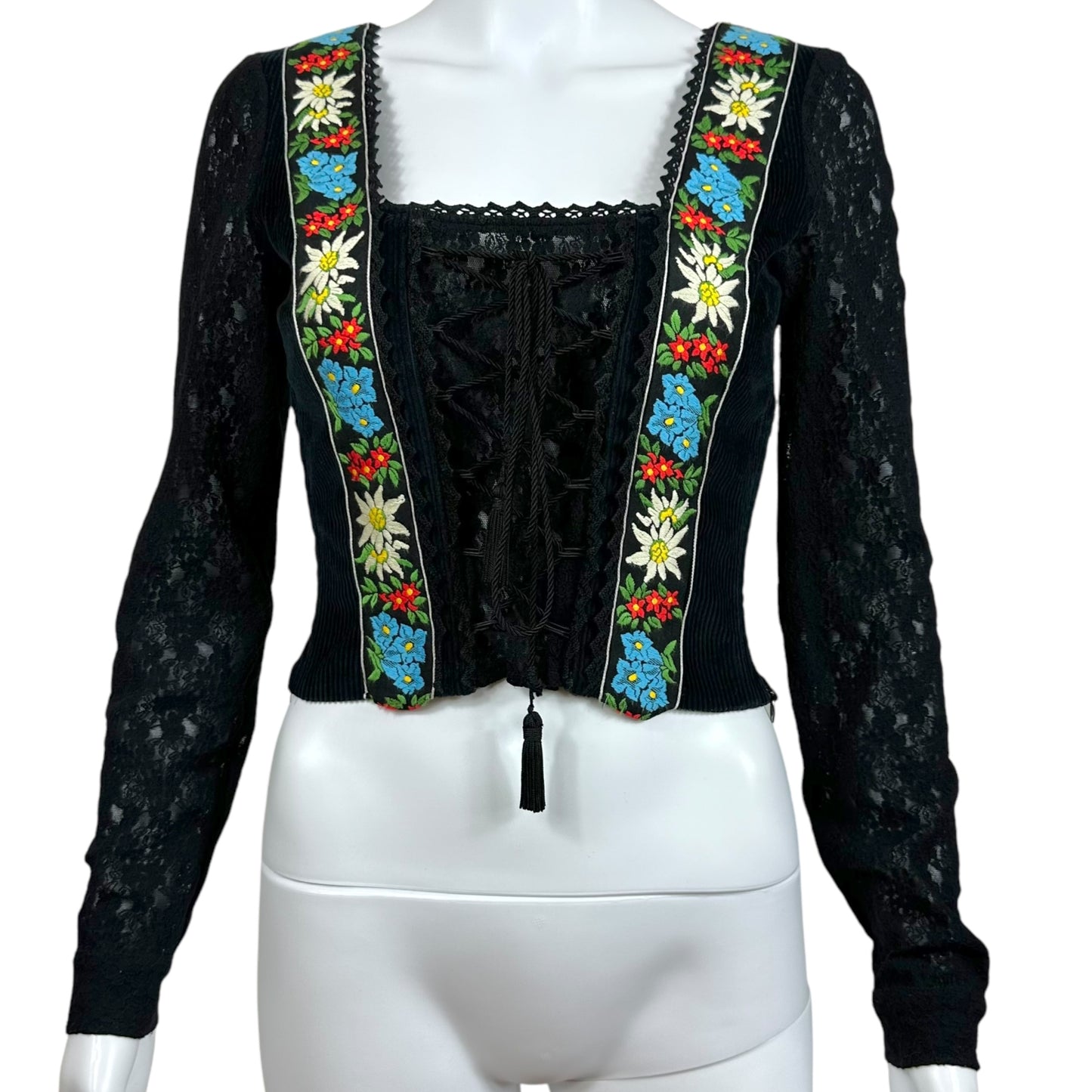 D&G Dolce & Gabbana F/W 2002 Drindl Corset Top