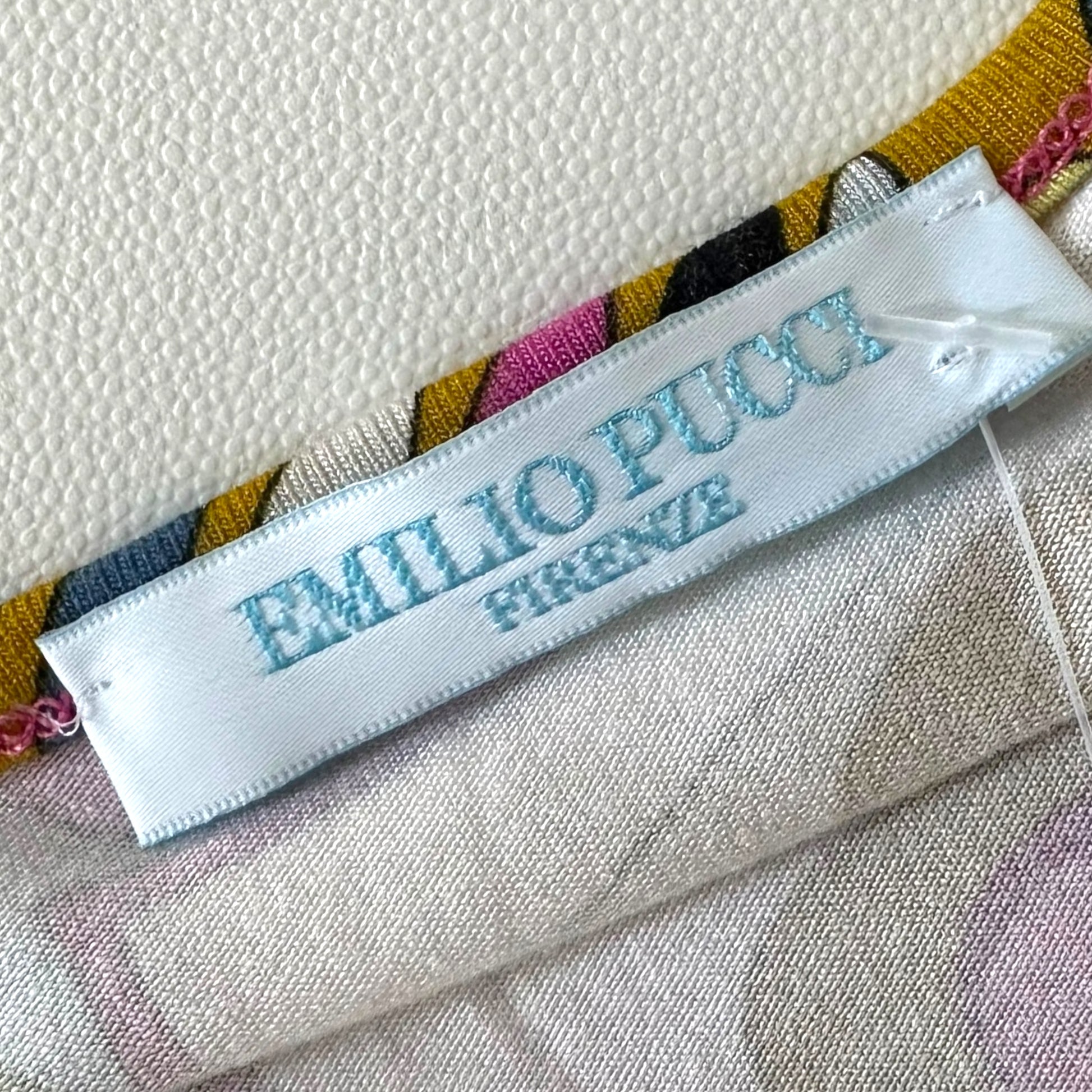 Emilio Pucci Multicolor Floral Print Tank Top - Outfit Repeater