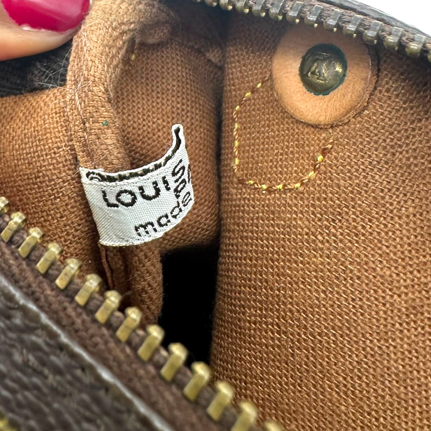 Louis Vuitton Monogram Canvas Mini Speedy Bag