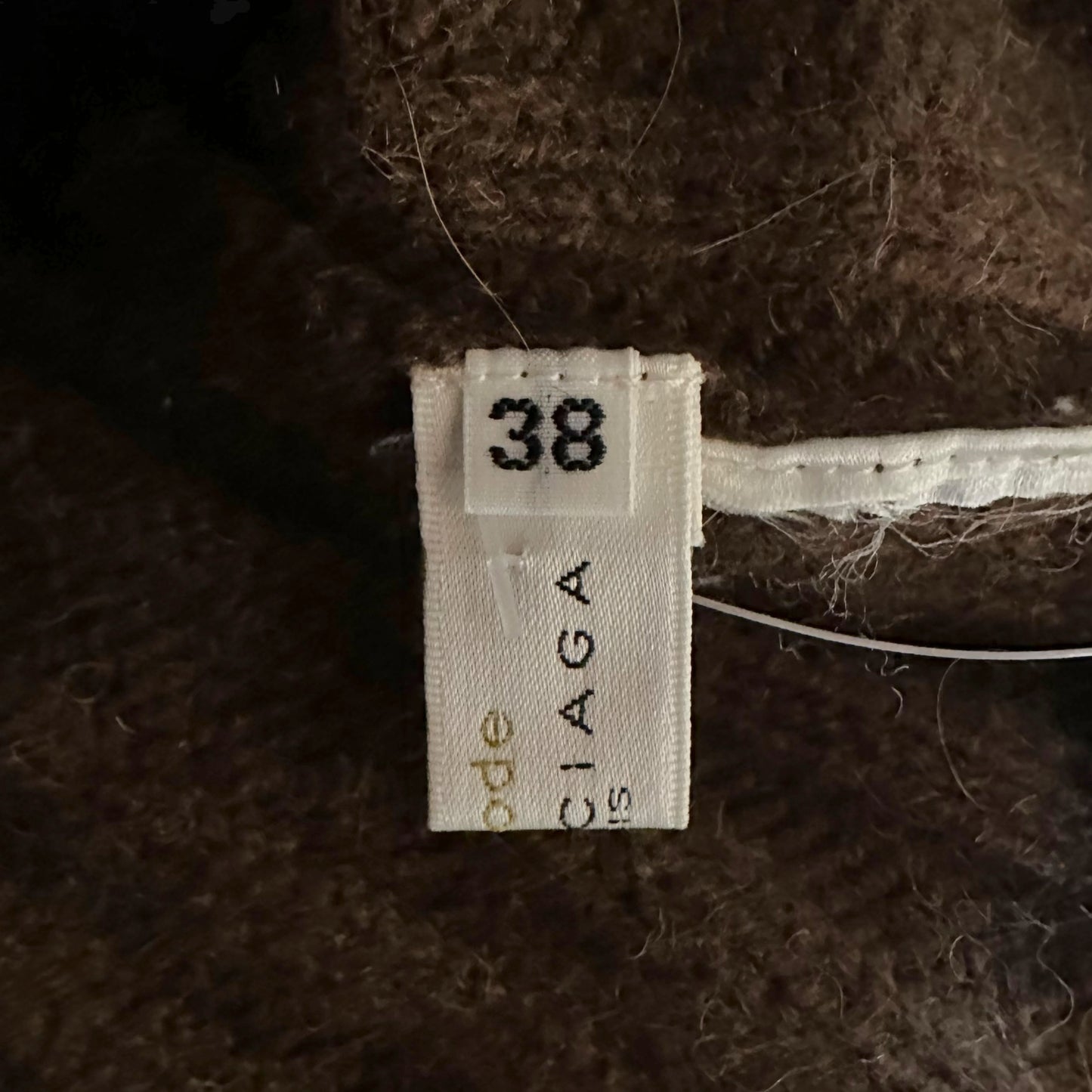 Balenciaga Brown Knit Sleeveless Turtleneck - Outfit Repeater