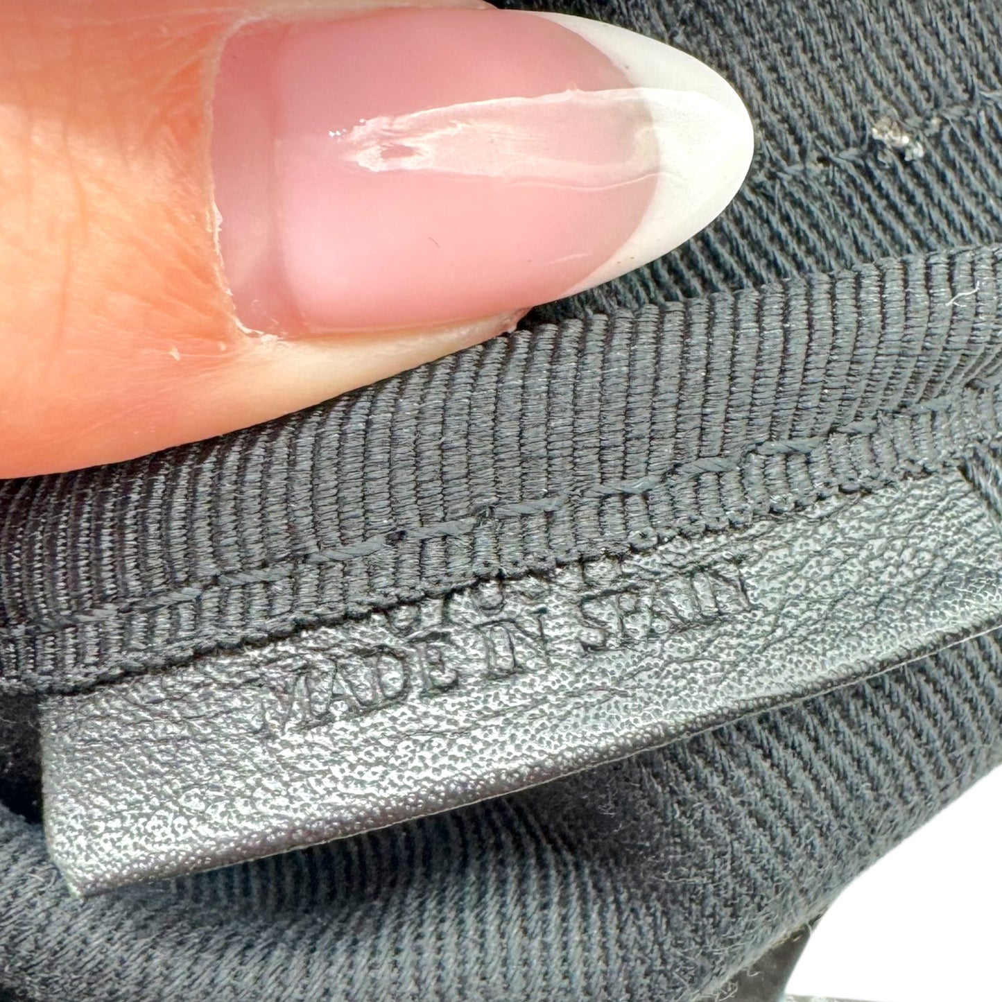 Loewe Navy Blue Anagram Monogram Pochette Bag - Outfit Repeater