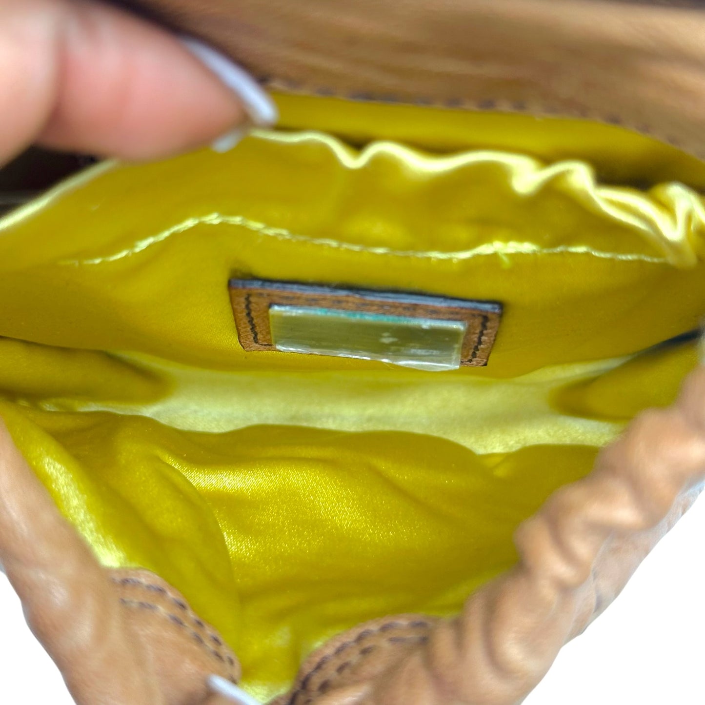 Fendi S/S 2006 B Bag Beaded & Embroidered 2-Way Clutch Bag