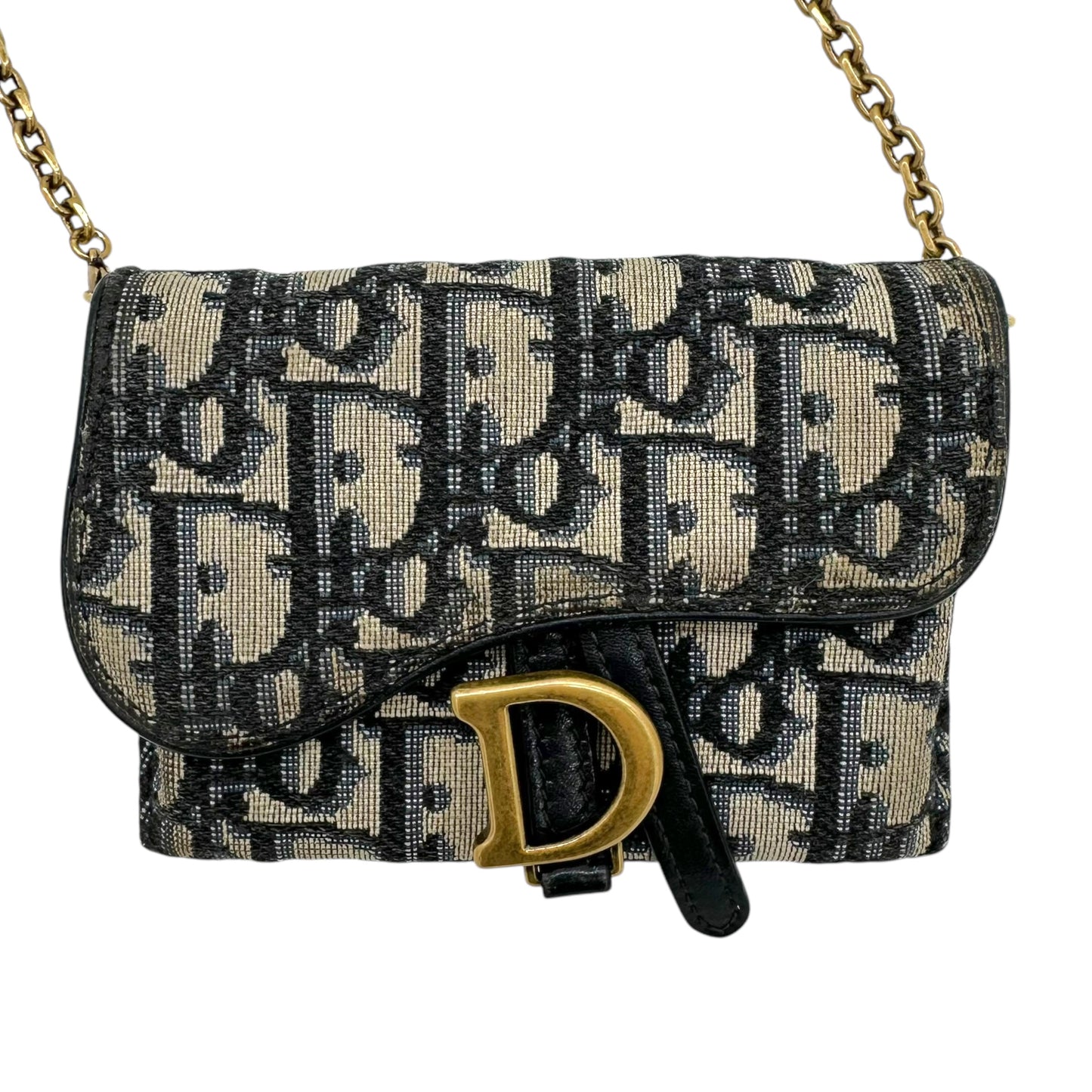 Dior Oblique Trotter Wallet on Chain - Outfit Repeater