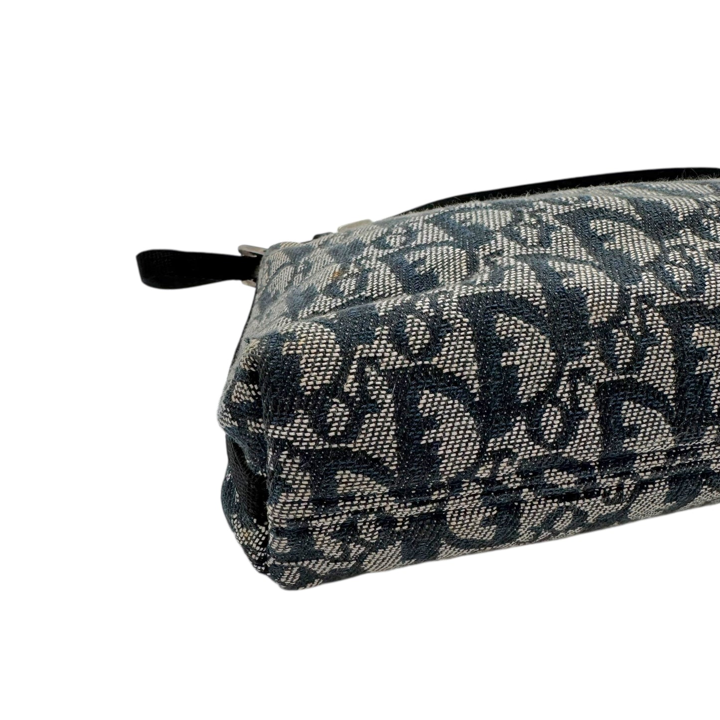 Christian Dior Navy Blue Trotter Monogram Shoulder Pochette Bag - Outfit Repeater