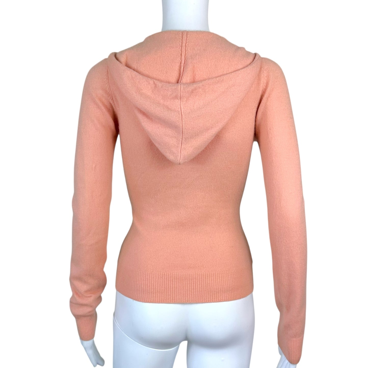 Juicy Couture Pink Cashmere Zip-Up Hoodie - Outfit Repeater