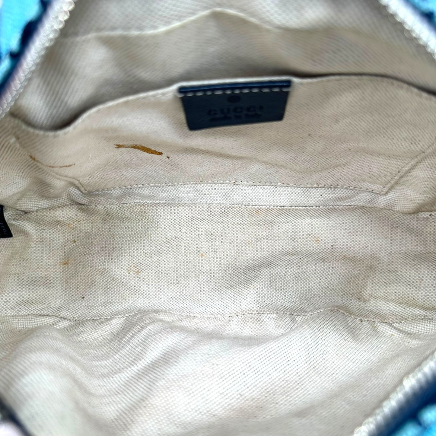 Gucci Marmont Multicolor Monogram Canvas Crossbody Bag