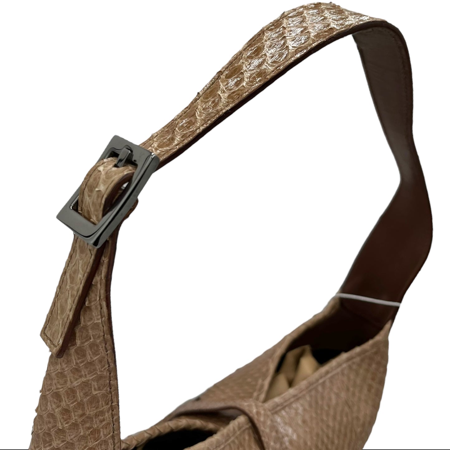 Gucci Tan Python Jackie Shoulder Bag - Outfit Repeater