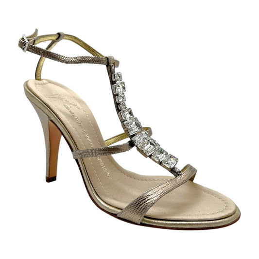 Giuseppe Zanotti Crystal Embellished Sandal Heels