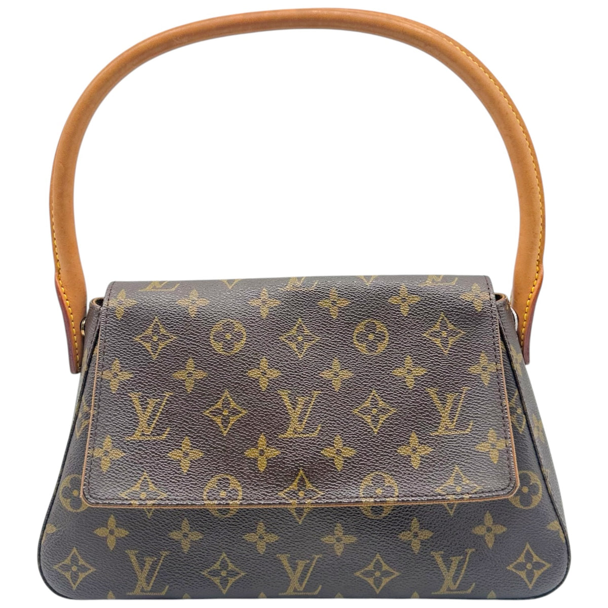 Louis Vuitton Mini Looping Shoulder Bag Brown Monogram
