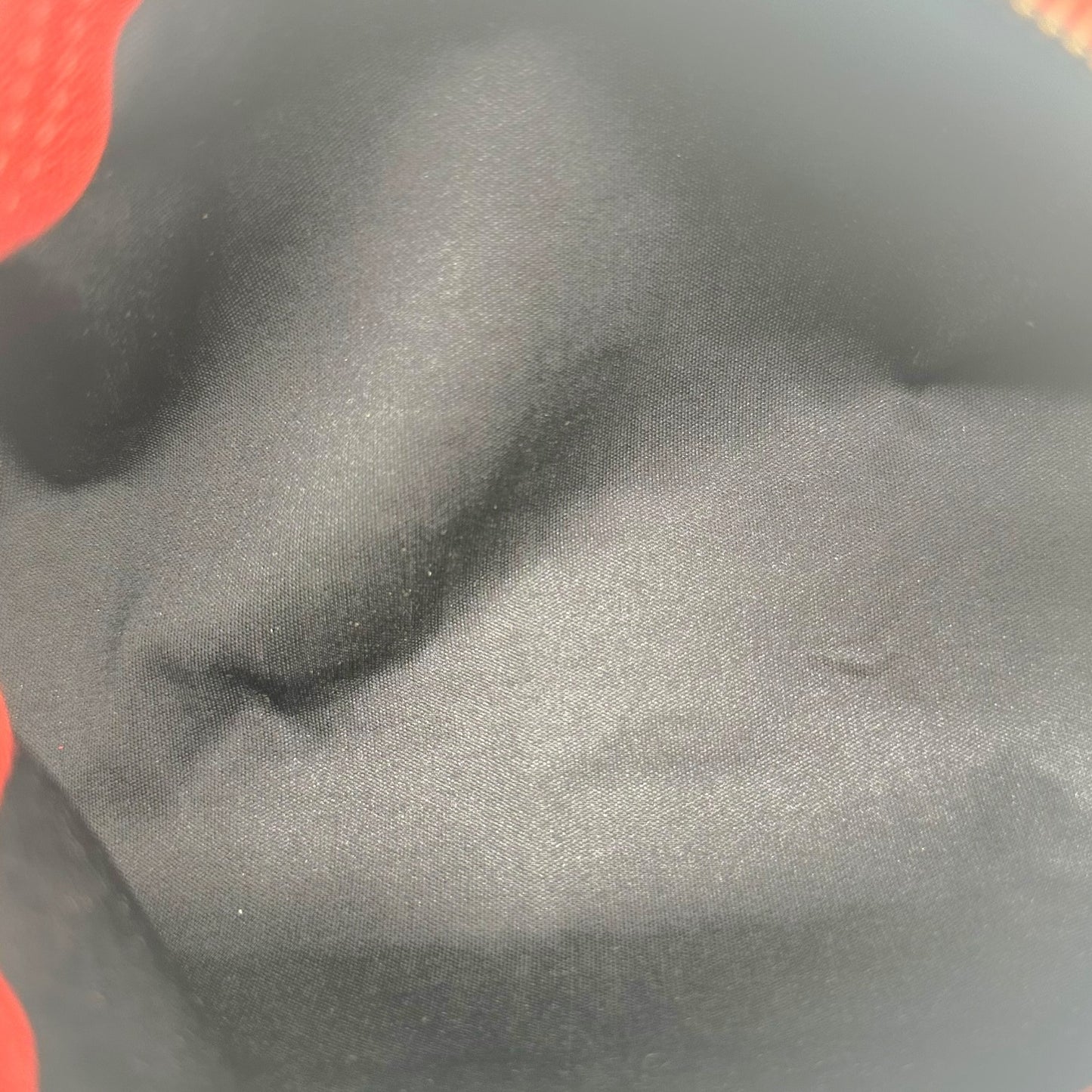 Fendi Mini Papillon Pochette Bag Red Zucchino Monogram