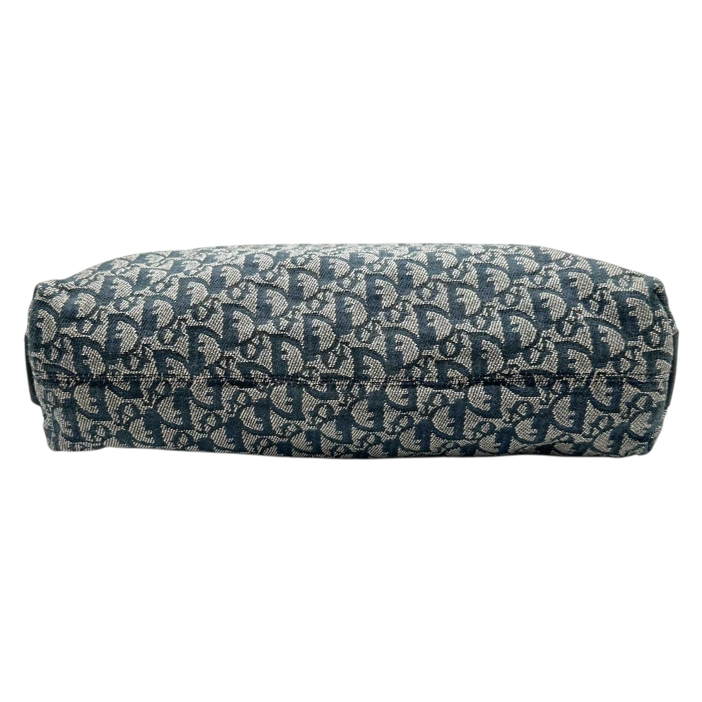 Christian Dior Navy Trotter Monogram Satchel Bag