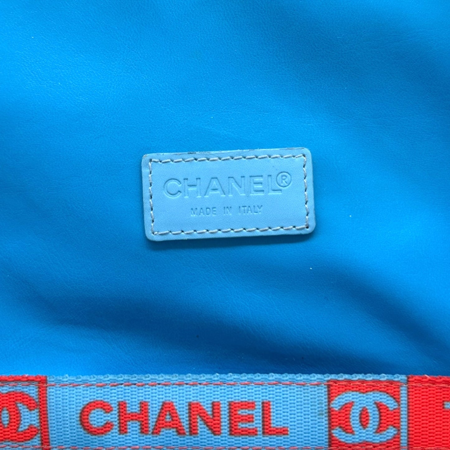 Chanel Sport Pink & Blue Backpack