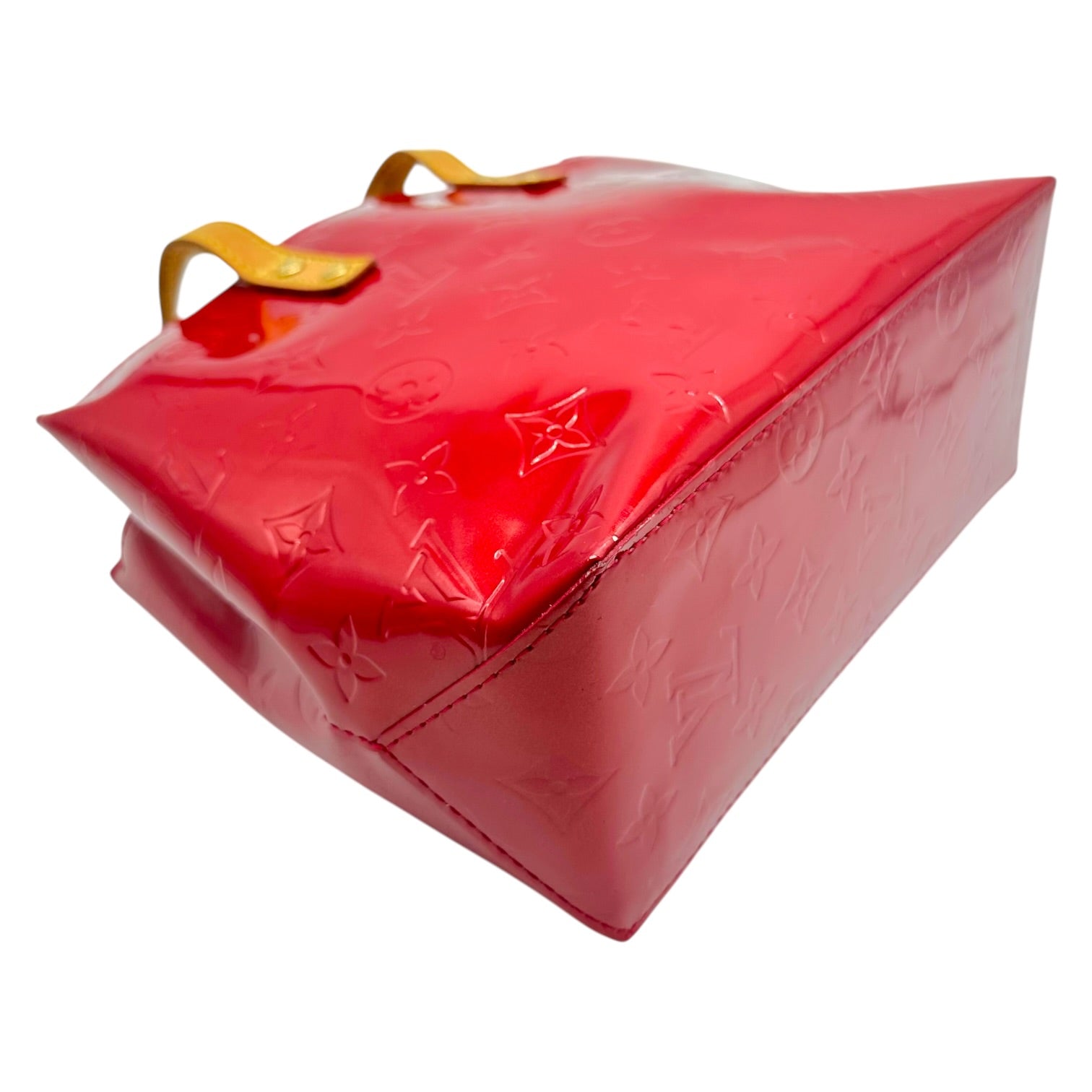 Louis Vuitton Red Vernis Mini Tote Bag