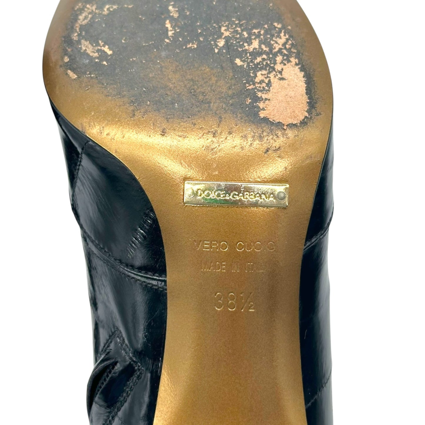 Roberto Cavalli Black Snakeskin Slingback Heels - Outfit Repeater