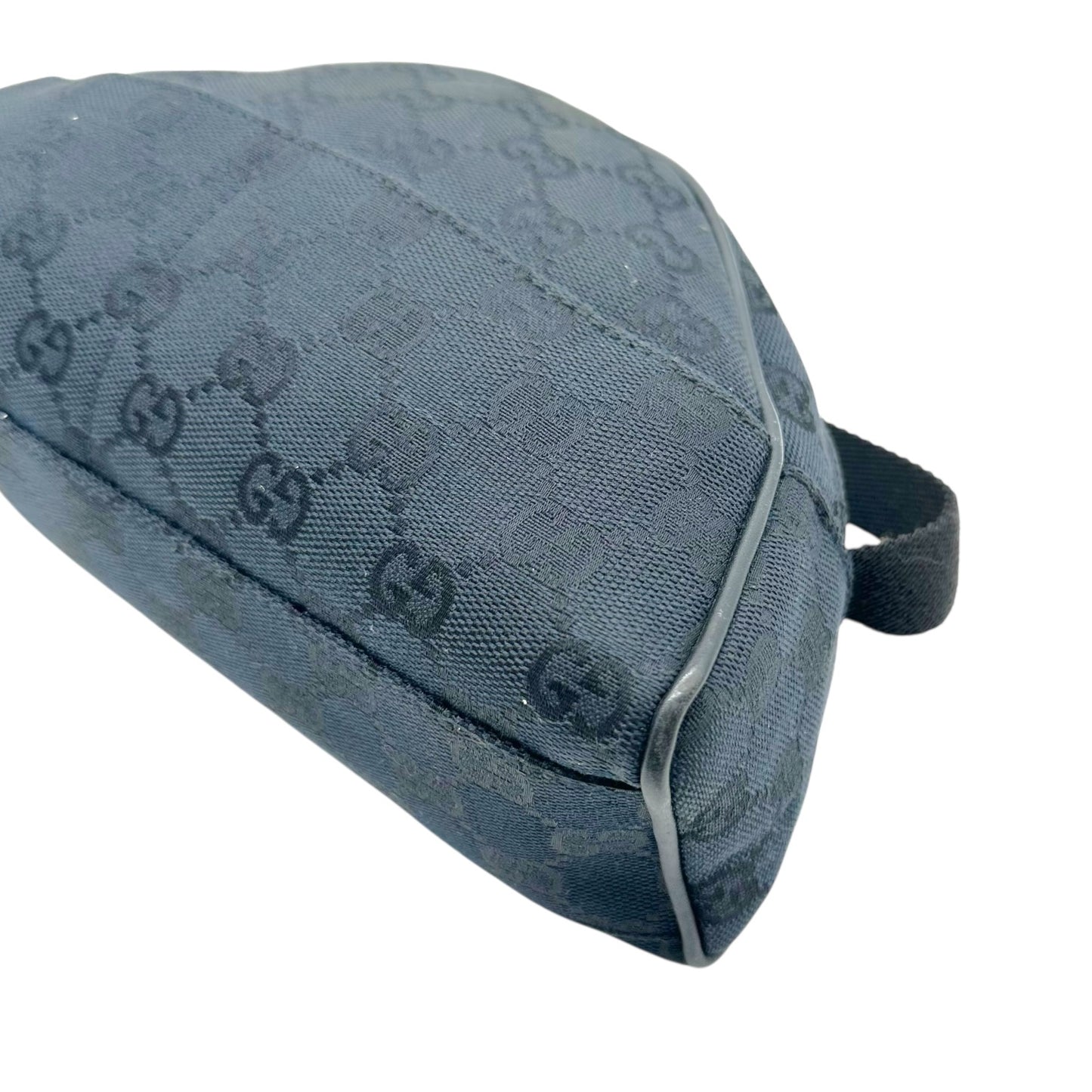 Gucci Black Monogram Crescent Mini Bag