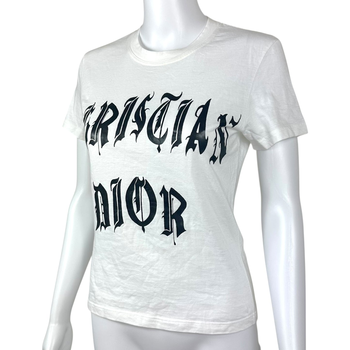 Christian Dior S/S 2002 Old English Logo T-Shirt