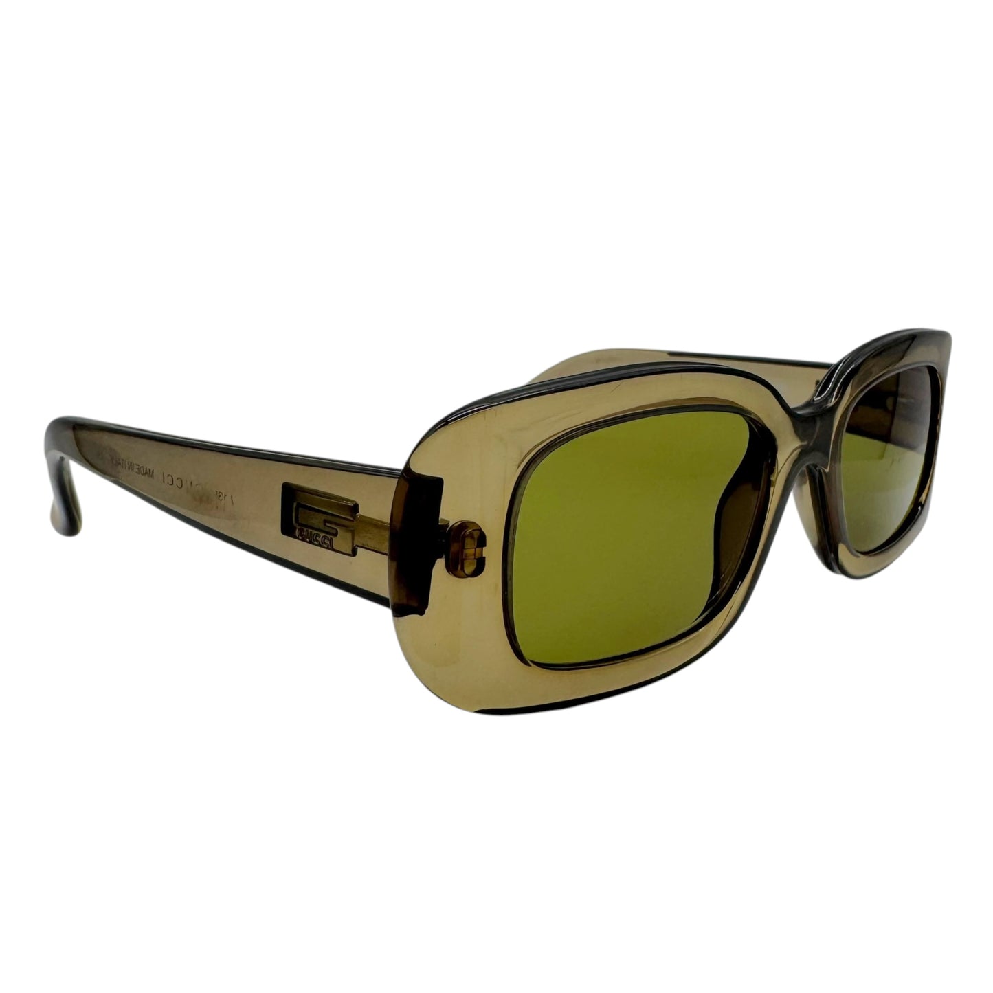 Gucci GG2431/S Khaki Green Rectangle Sunglasses
