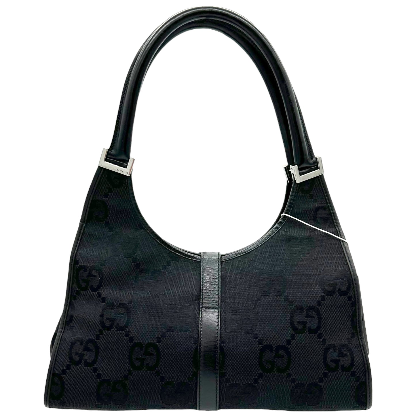 Gucci Black Large Monogram Jackie Bag - Outfit Repeater