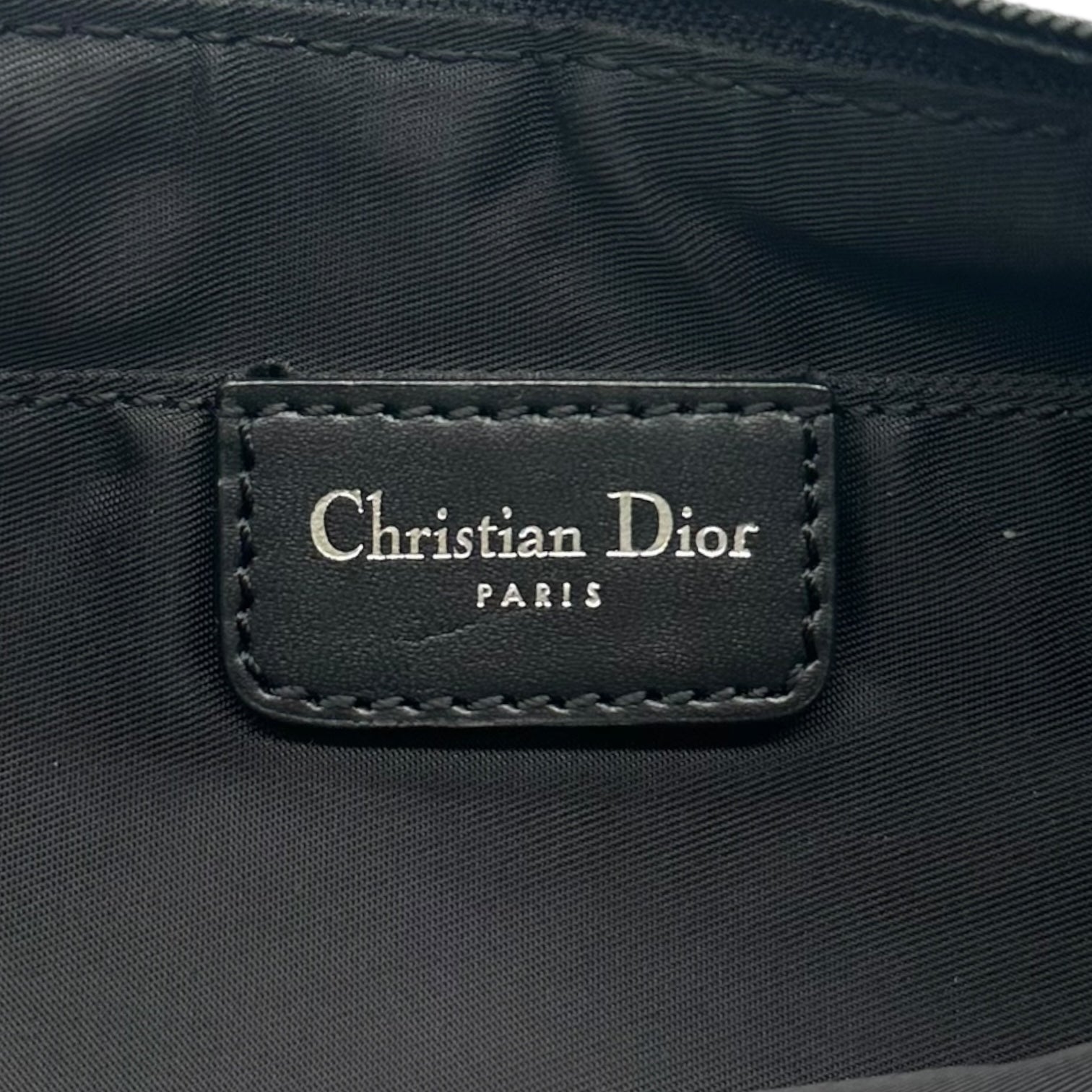 Christian Dior Black Trotter Monogram Shoulder Bag - Outfit Repeater