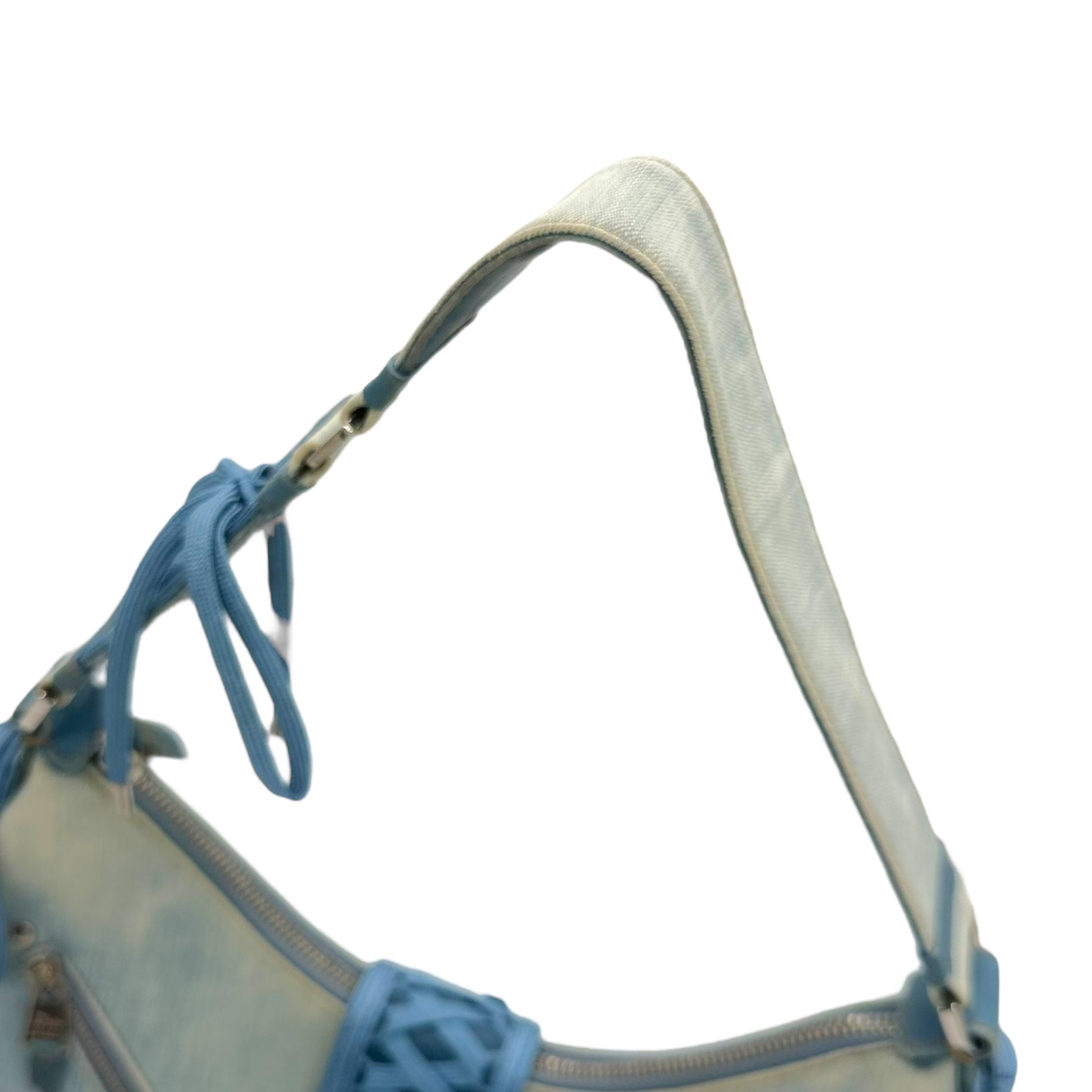 Christian Dior Light Wash Denim Admit It Shoulder Bag - Outfit Repeater