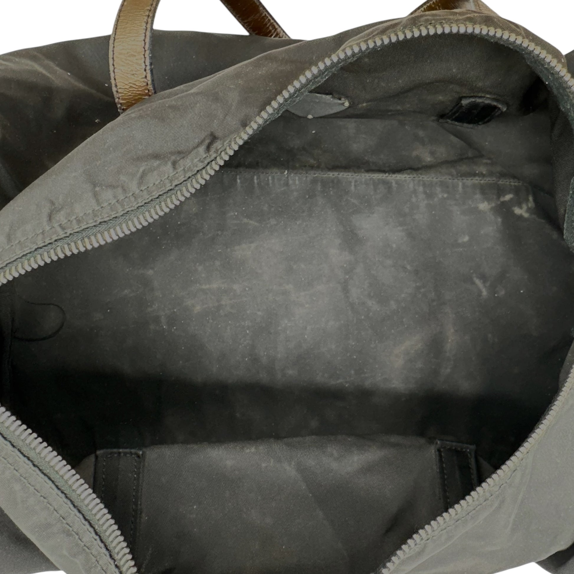 Prada Black Leather Strap Bowler Bag - Outfit Repeater