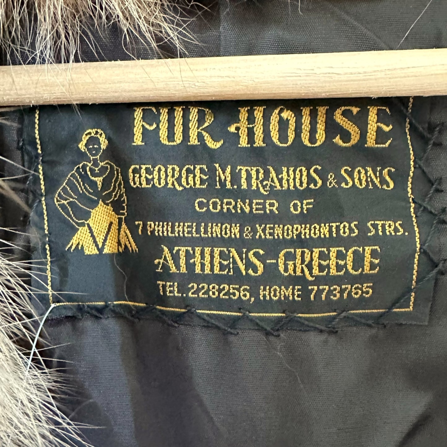 Vintage Light Brown Fox Fur Coat