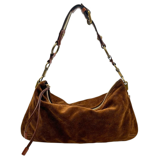 Louis Vuitton Brown Suede Onata PM Bag