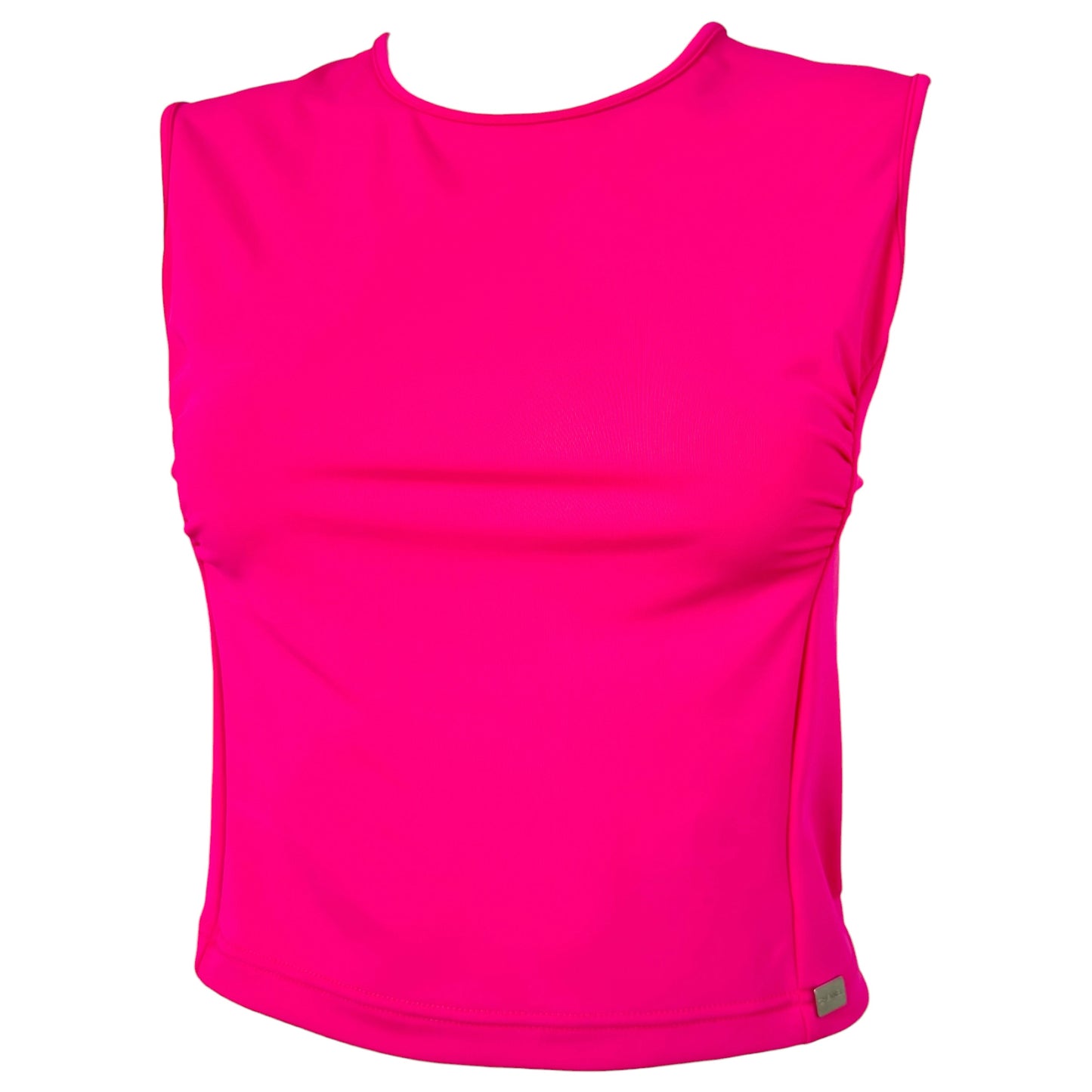 Chanel 2000 Hot Pink Cropped Sleeveless Tank