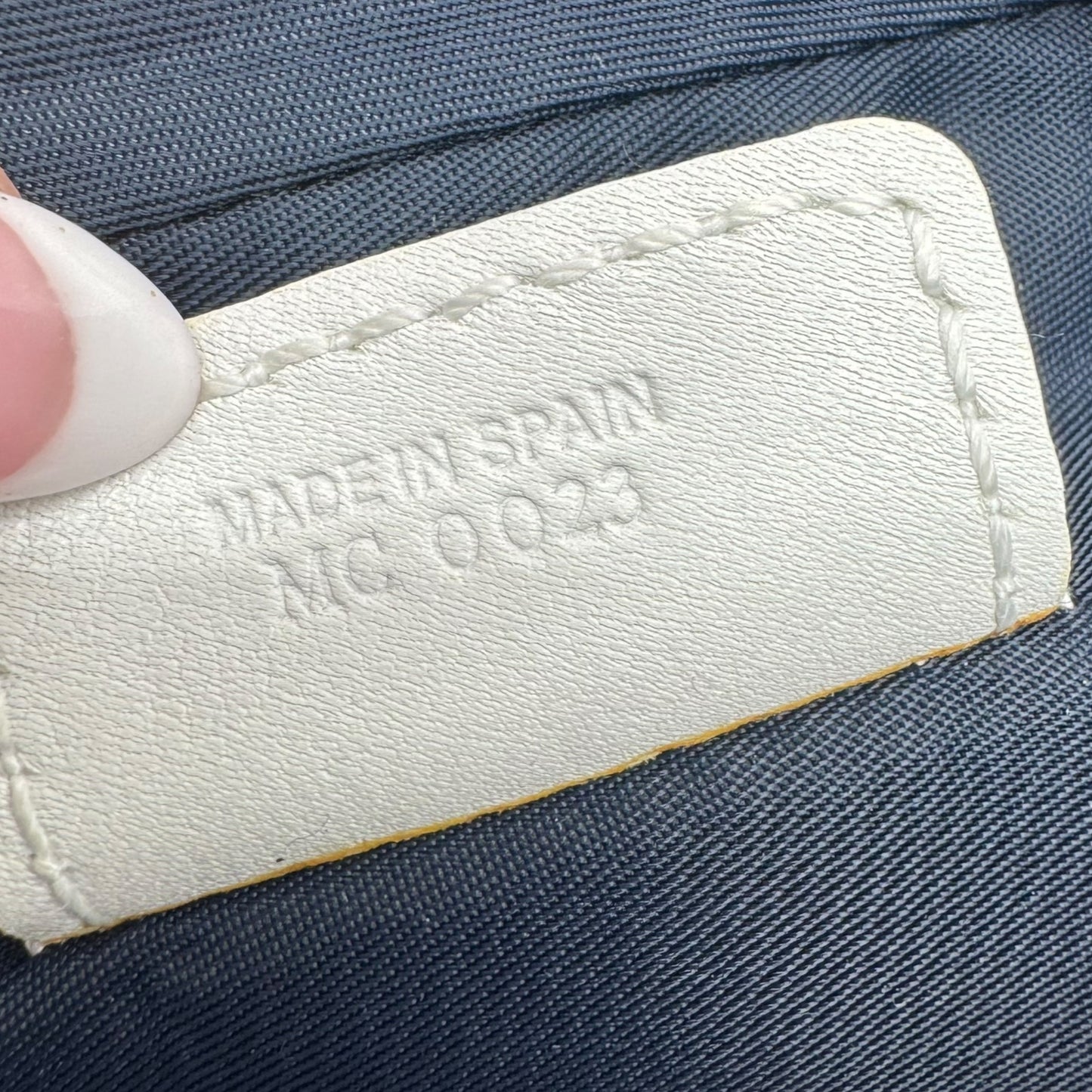 Christian Dior Navy Blue Trotter Monogram Fanny Pack Bag