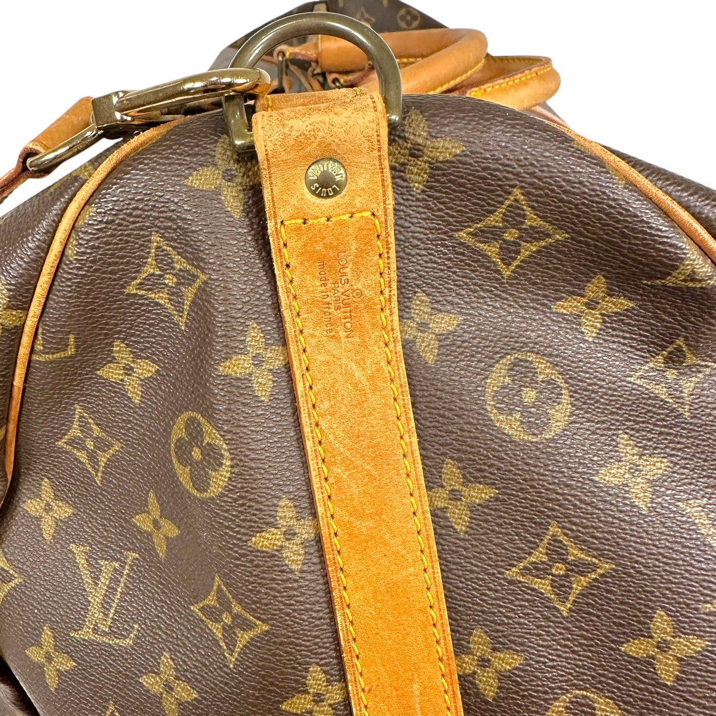 Louis Vuitton Classic Monogram Bandouliere 60 Duffle Bag - Outfit Repeater