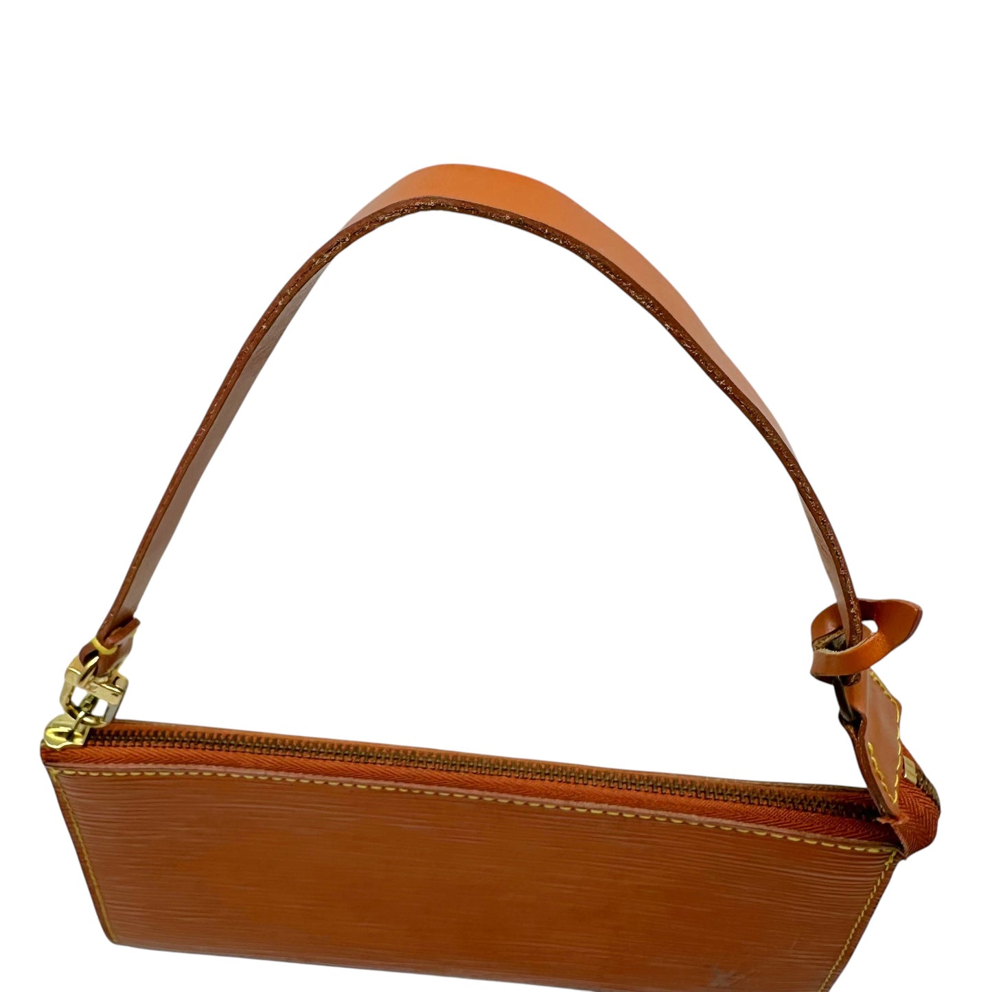 Louis Vuitton Brown Epi Leather Pochette Bag