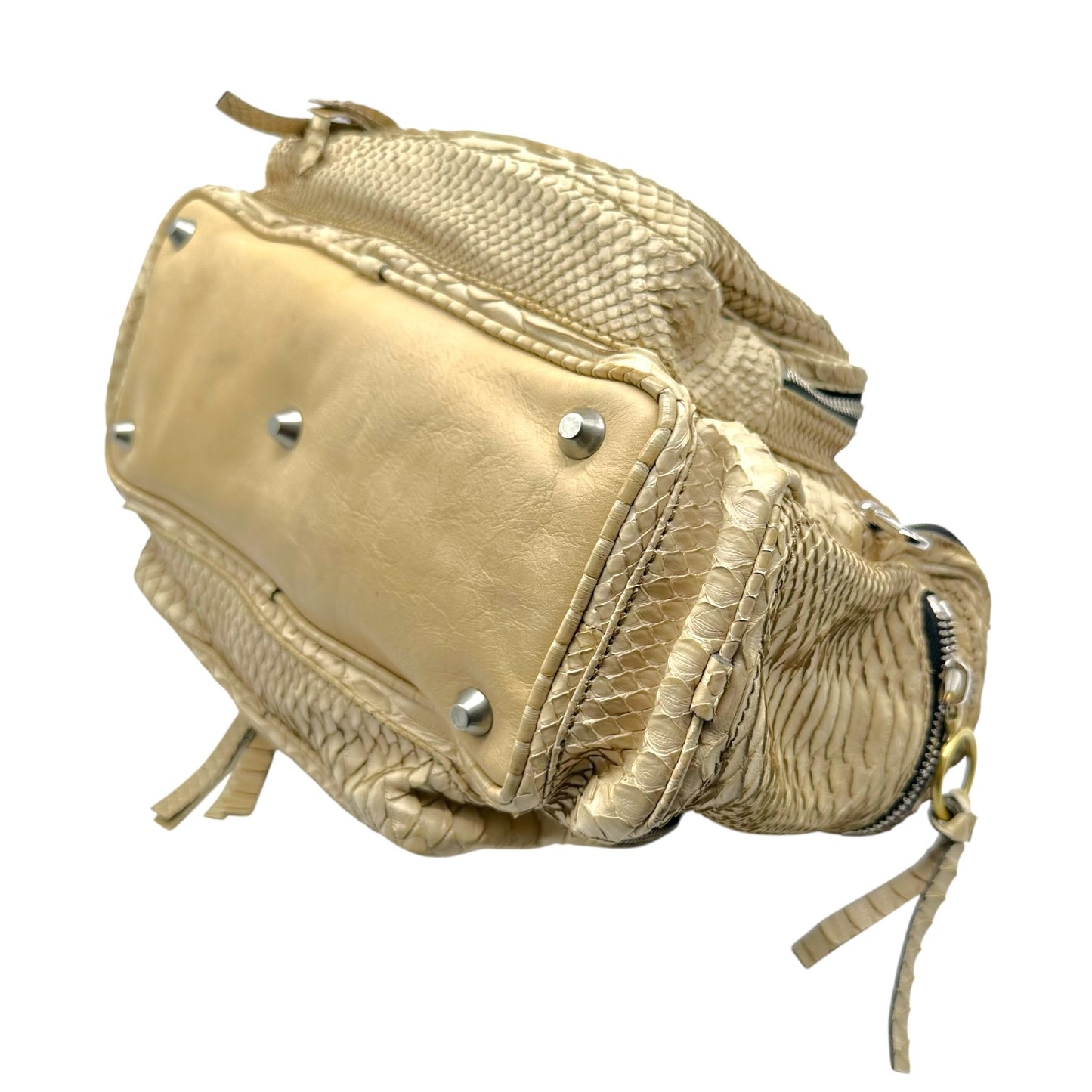 Chloe Ivory Python & Chain Link Large Betty Bag RARE