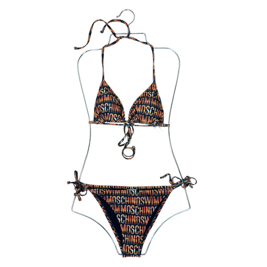 Moschino Logo Print Bikini Set - Outfit Repeater