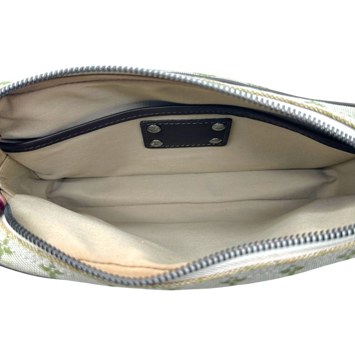 Louis Vuitton Lin Monogram Musette Conte de Fees Mushroom Pochette Bag