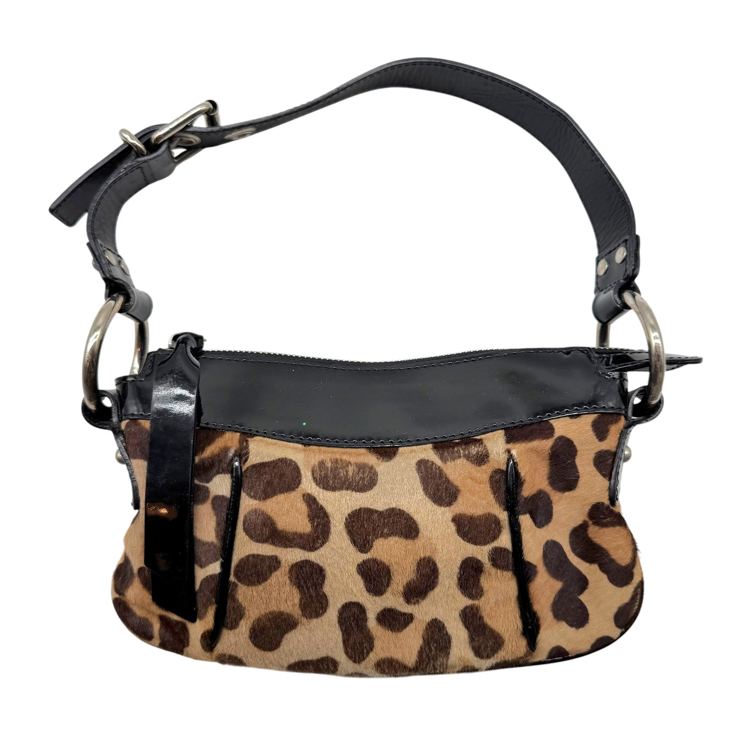 Dolce & Gabbana Leopard Print Ponyhair Mini Bag