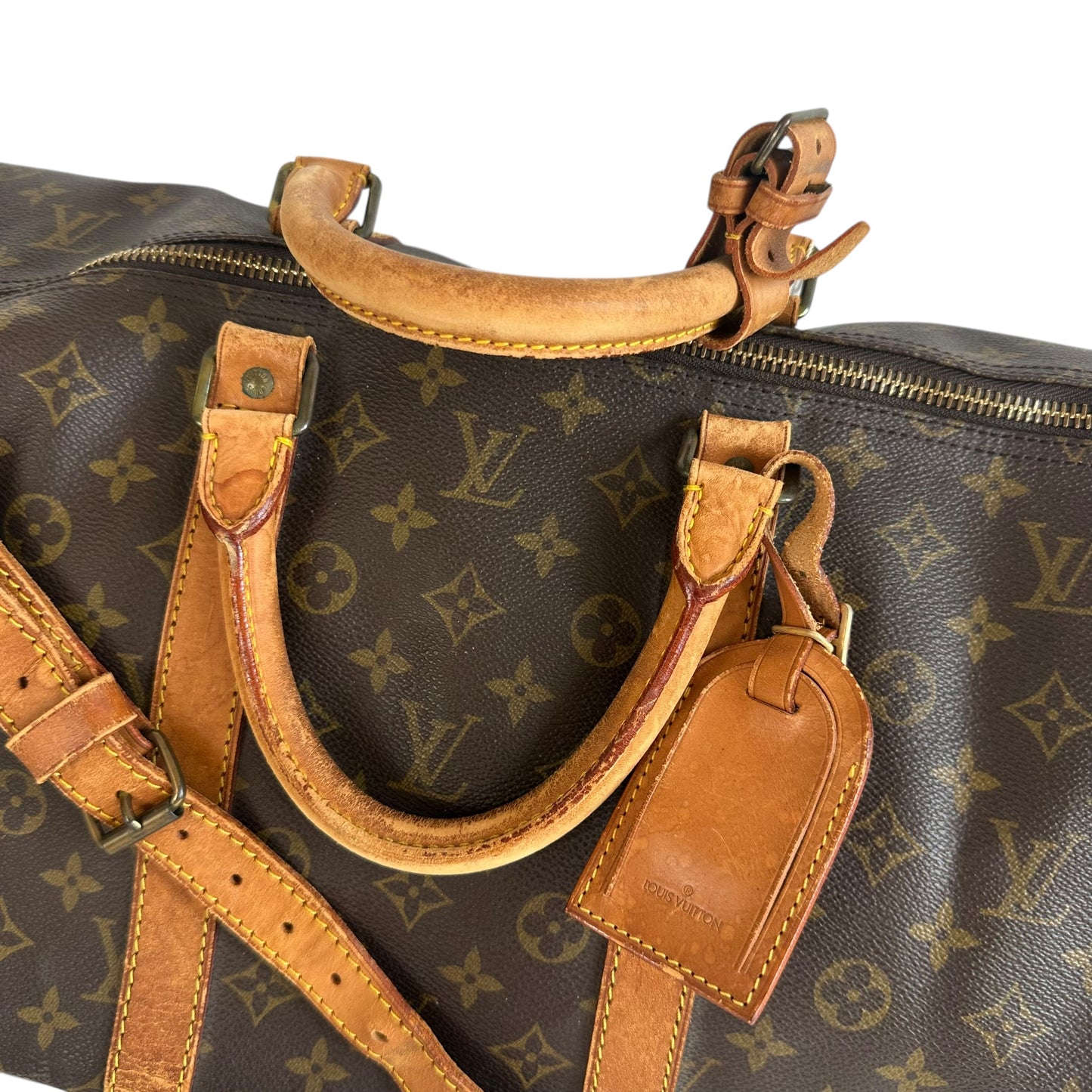 Louis Vuitton Monogram Bandouliere 55 Duffle Bag - Outfit Repeater