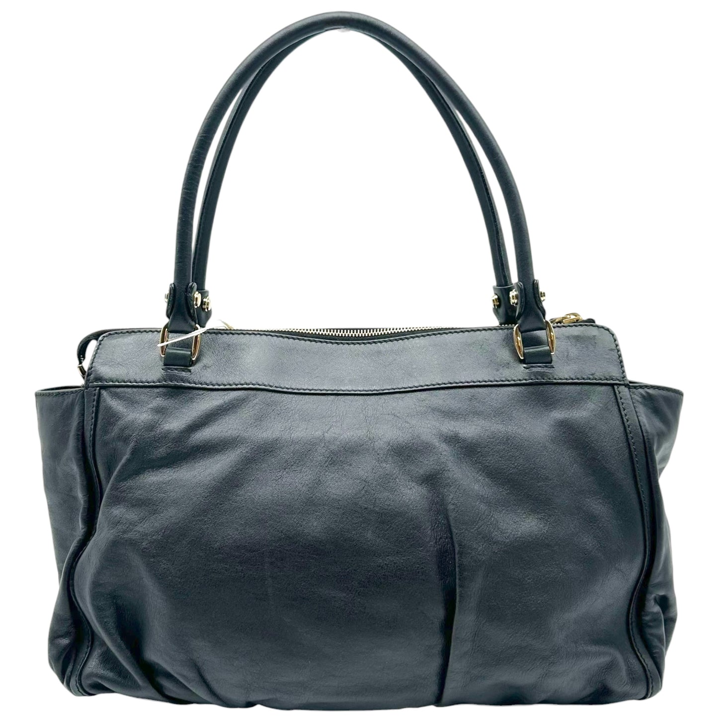 Gucci Black Leather Large Abby Shoulder Bag