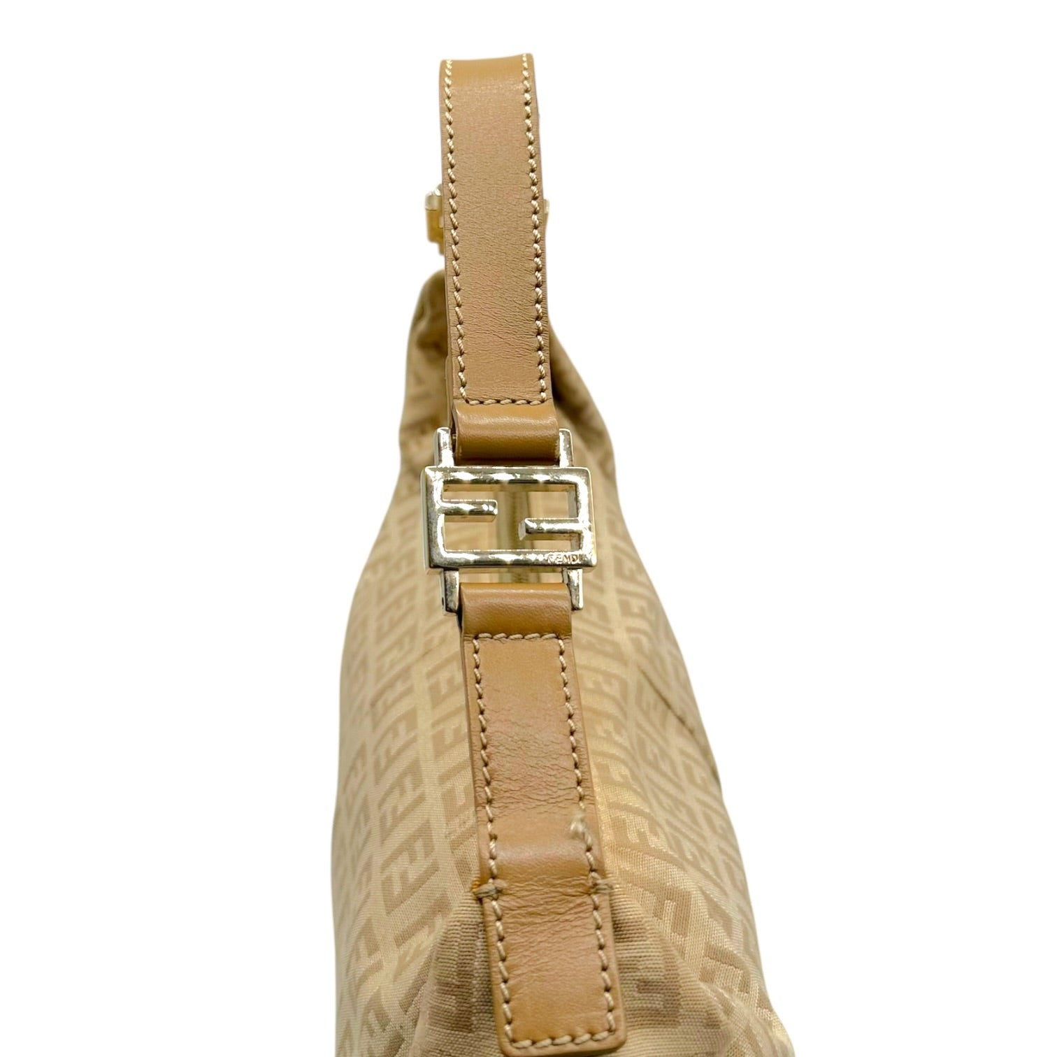 Fendi Crescent Hobo Bag Beige Zucchino Monogram
