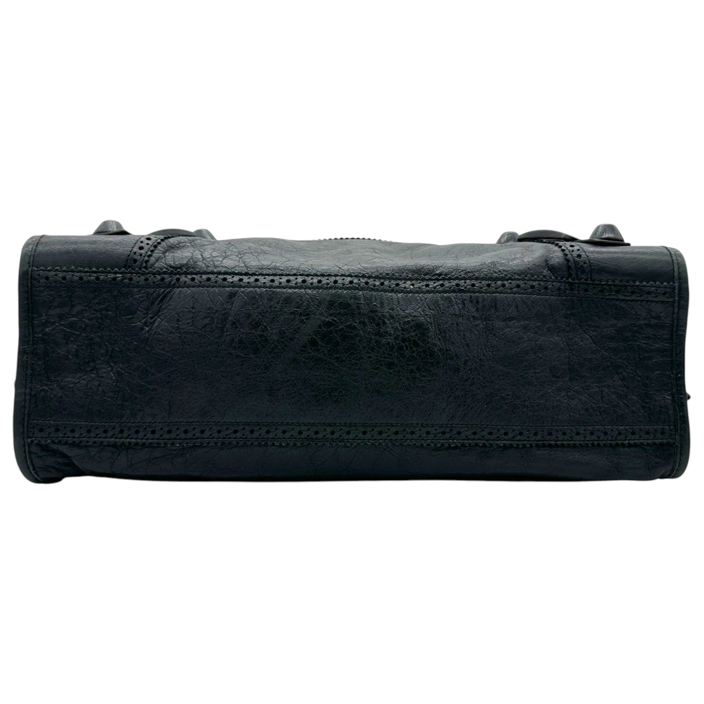 Balenciaga Black Leather Giant City Bag - Outfit Repeater