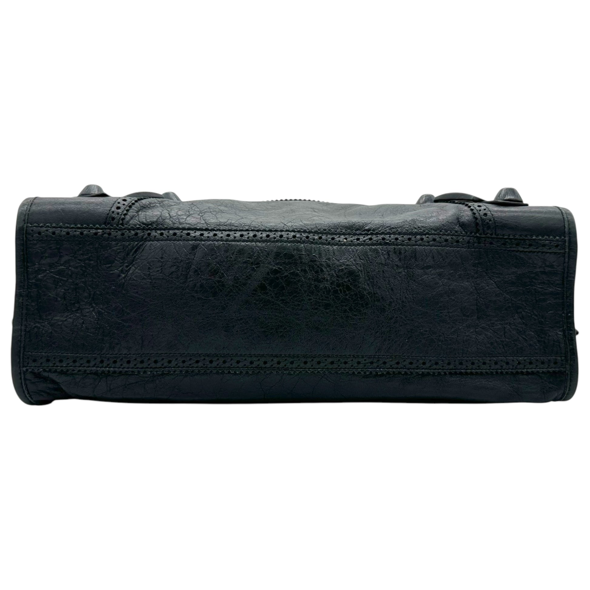 Balenciaga Black Leather Giant City Bag - Outfit Repeater