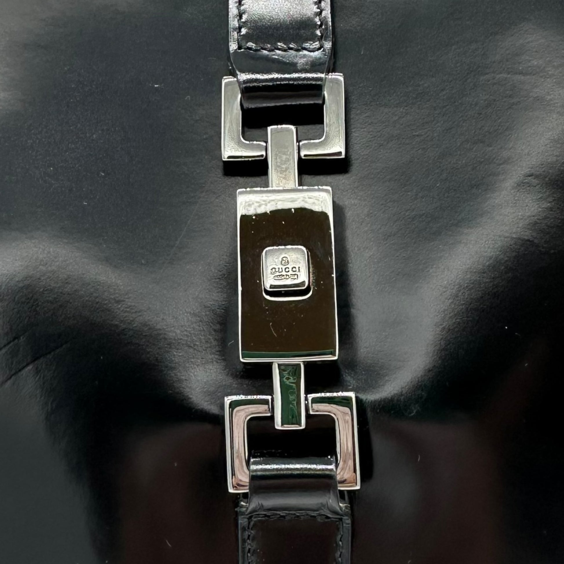 Gucci Black Patent Leather Jackie Bag - Outfit Repeater