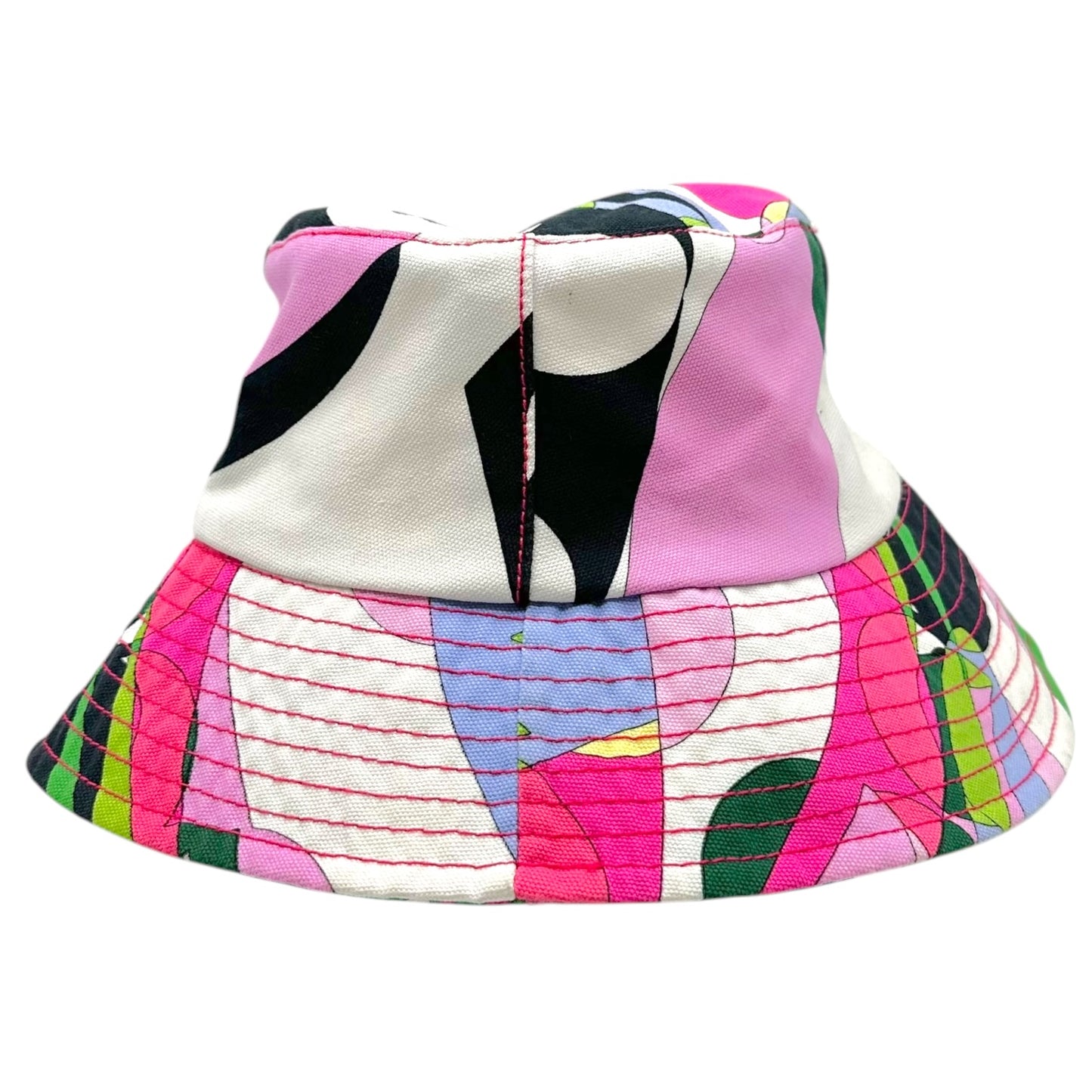 Emilio Pucci Multicolor Printed Cotton Bucket Hat