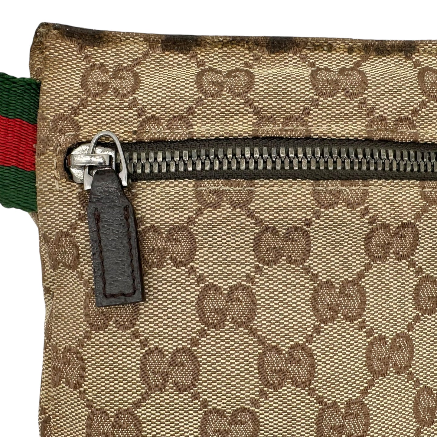 Gucci Tan Monogram Canvas Fanny Pack - Outfit Repeater