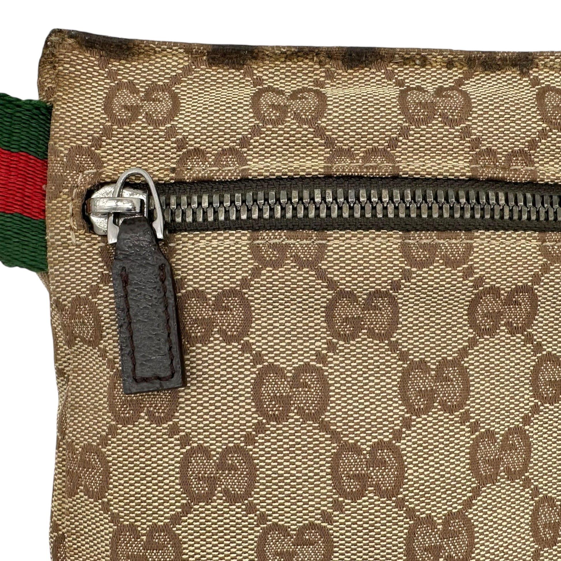 Gucci Tan Monogram Canvas Fanny Pack - Outfit Repeater