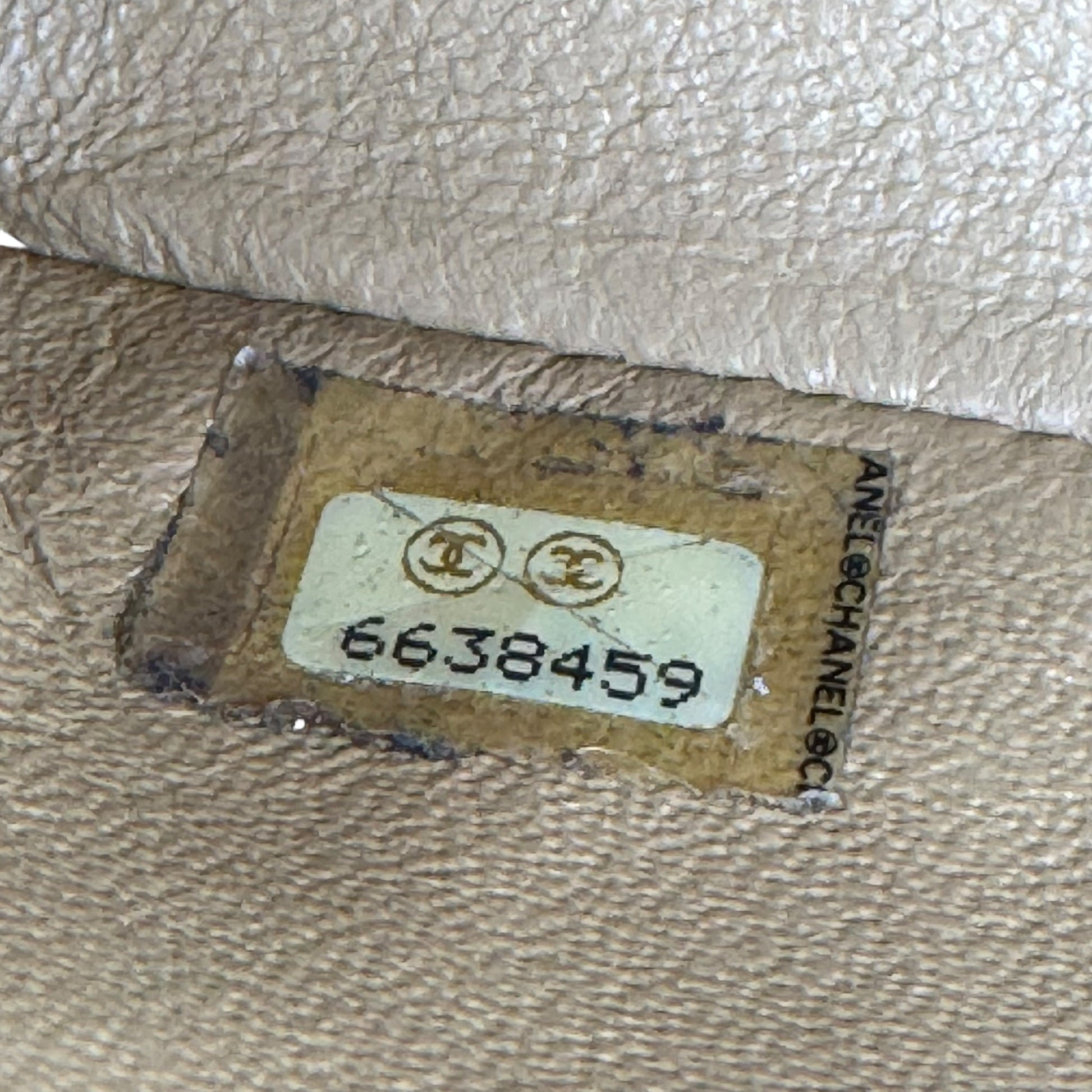 Chanel Beige Leather Chocolate Bar East West Flap Clutch Bag 2002-03 - Outfit Repeater