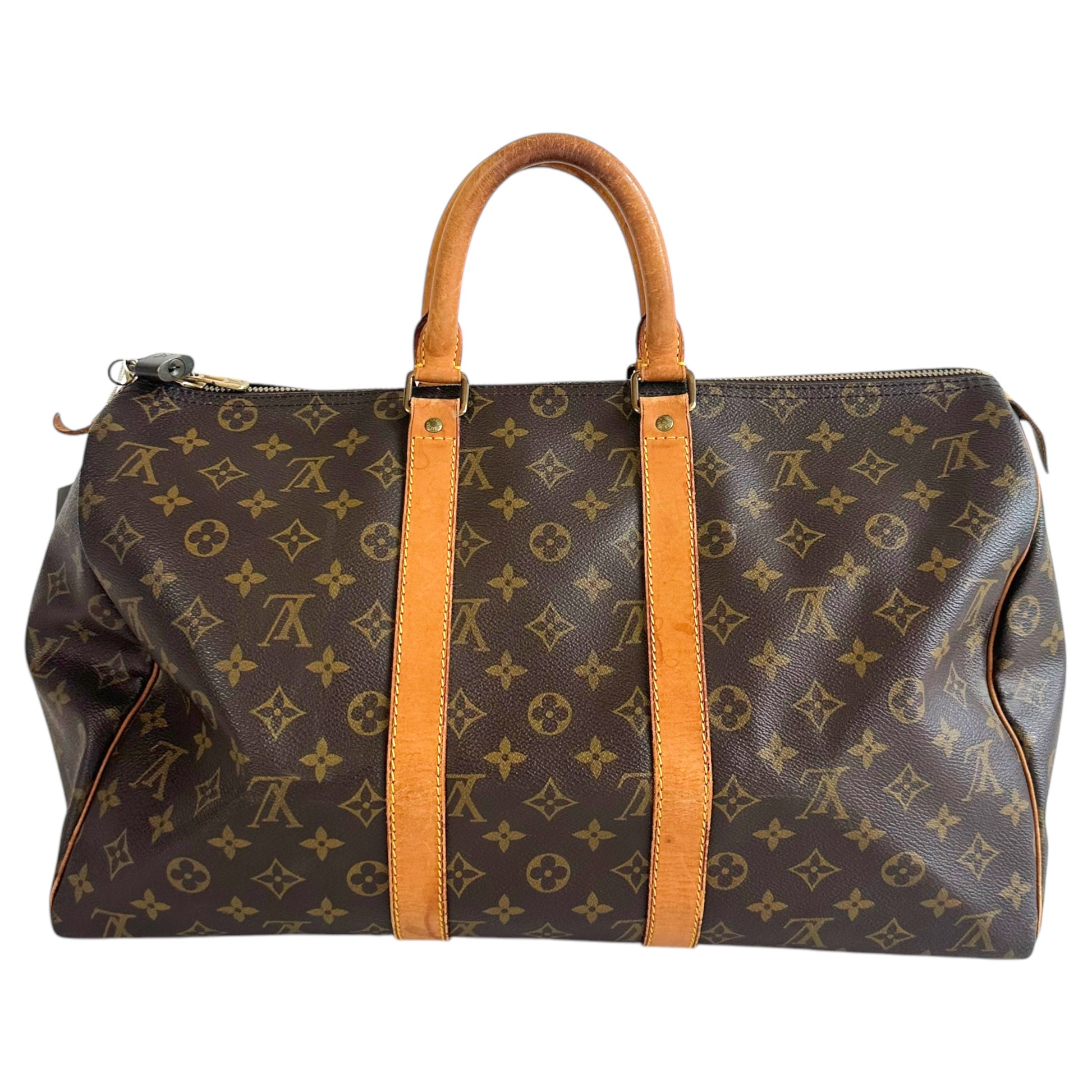 Louis Vuitton Monogram Canvas Keepall 45 Duffle Bag - Outfit Repeater