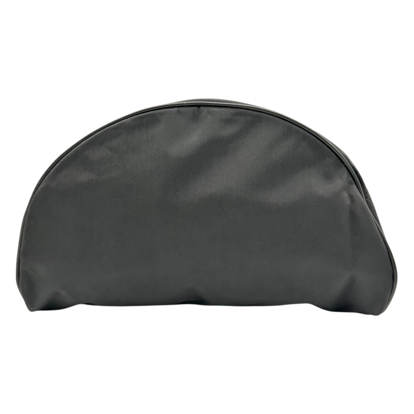 Moschino Black & Gold Logo Cosmetic Bag